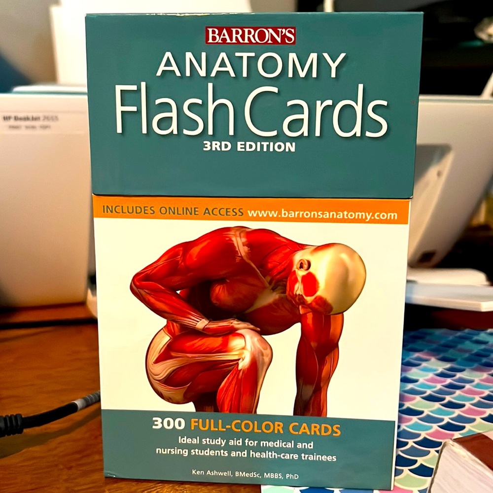 Barton’s Anatomy Flash Cards